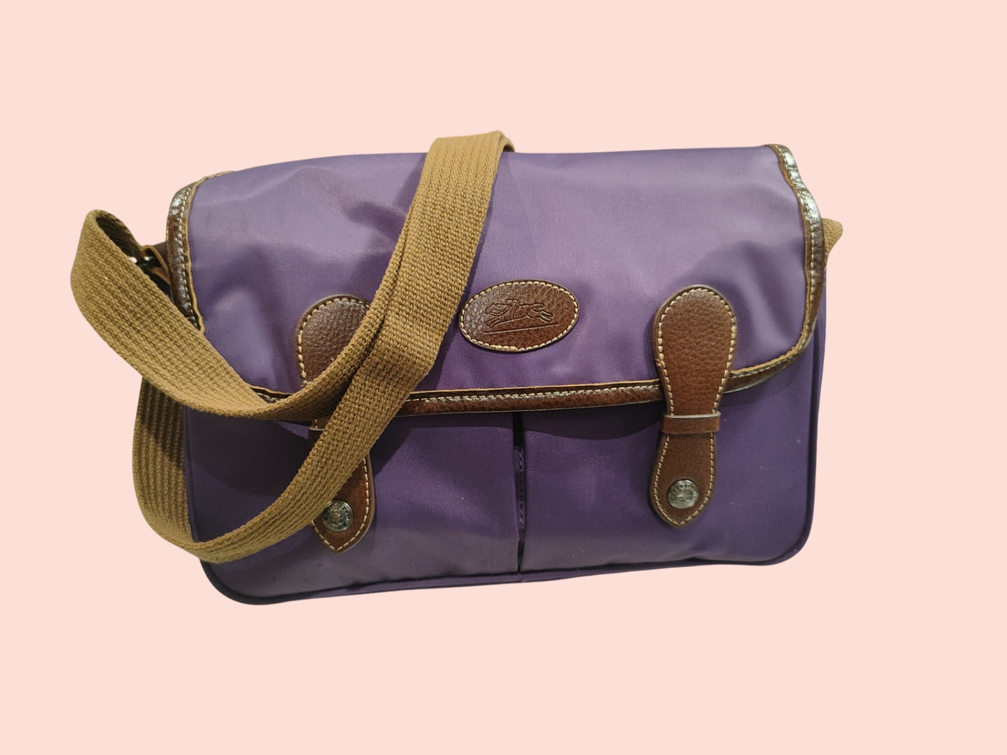 Longchamp Umhängetasche Lila