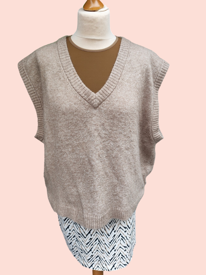 H&M Weste M Brauntöne