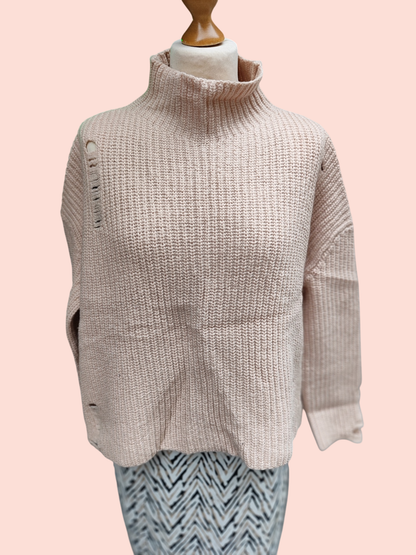 Kontatto Pullover S Pfirsich