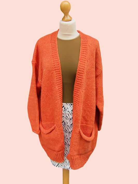 Alise Strickjacke XXL Orange