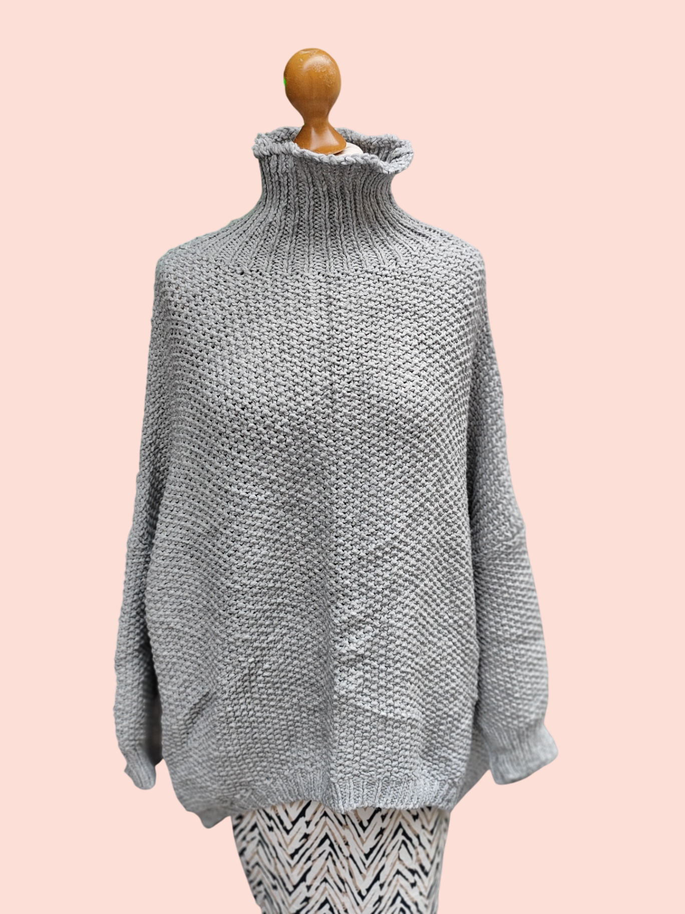 Impress Pullover S/M Grau