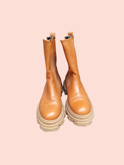 Stiefel 38 Hellbraun