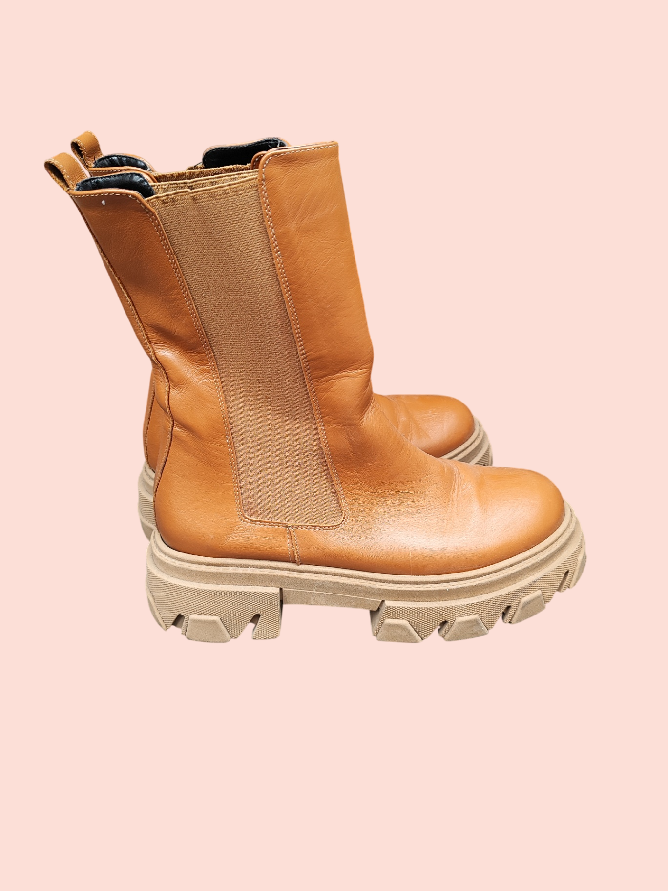 Stiefel 38 Hellbraun