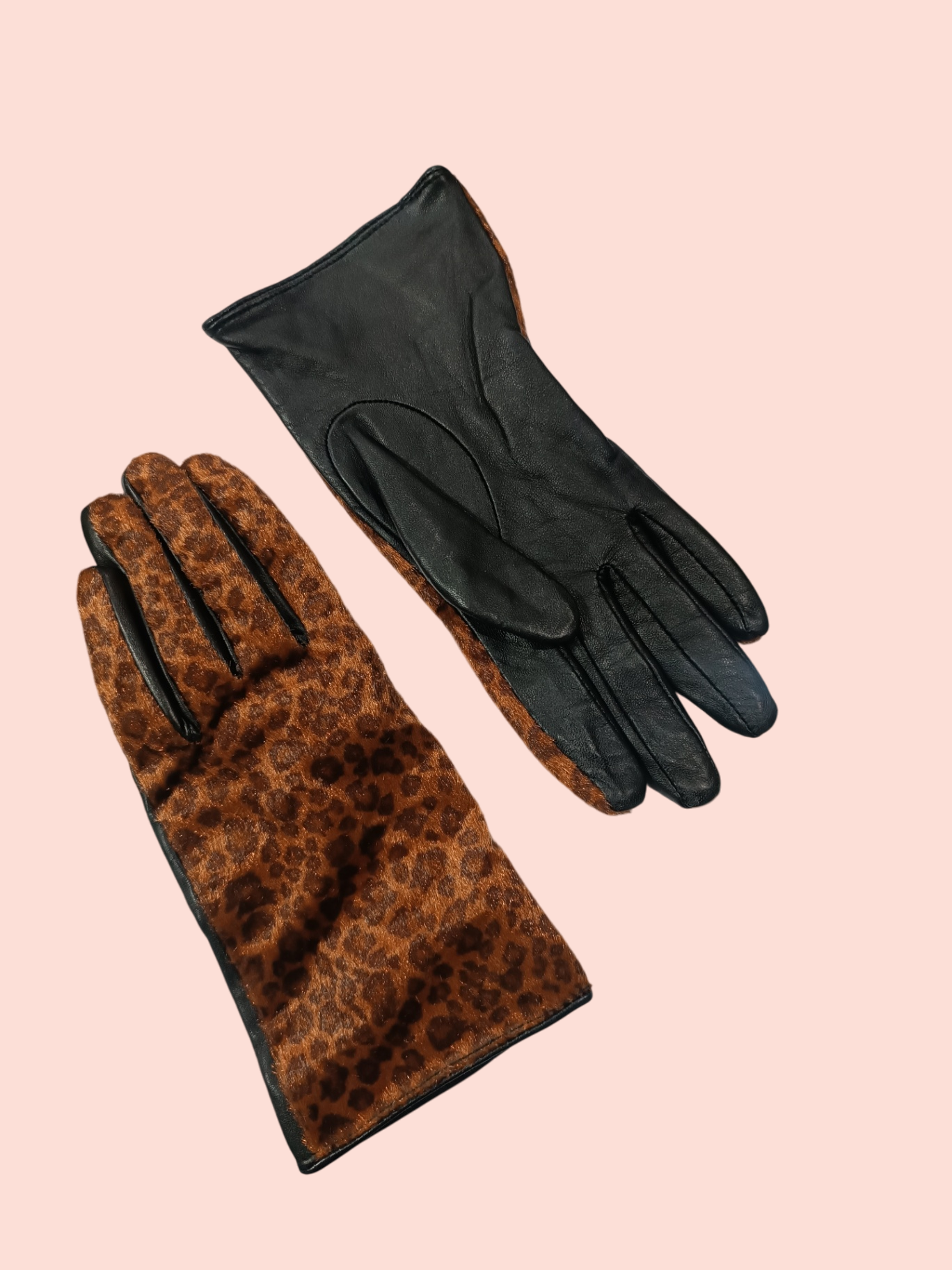 Dents Handschuhe M Braun und Schwarz