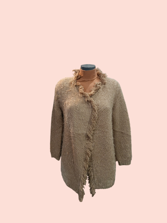 Tricia Strickjacke S/M Beige 