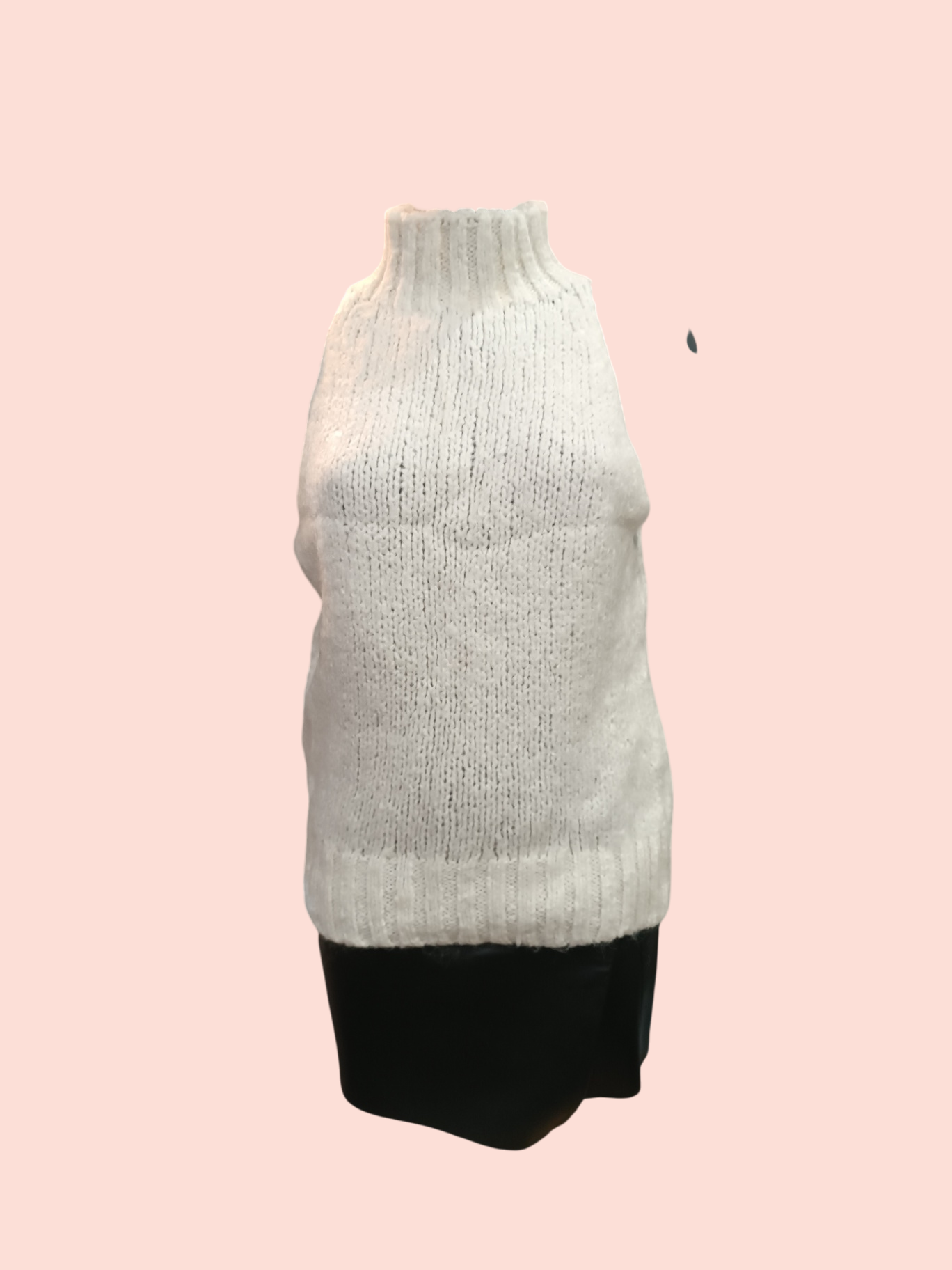 Zara Pullunder M Ärmellos Weiß