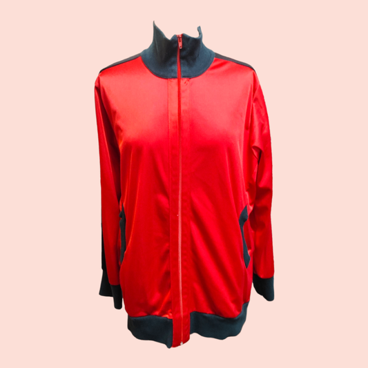 H&M Jacke XL Rot und Schwarz