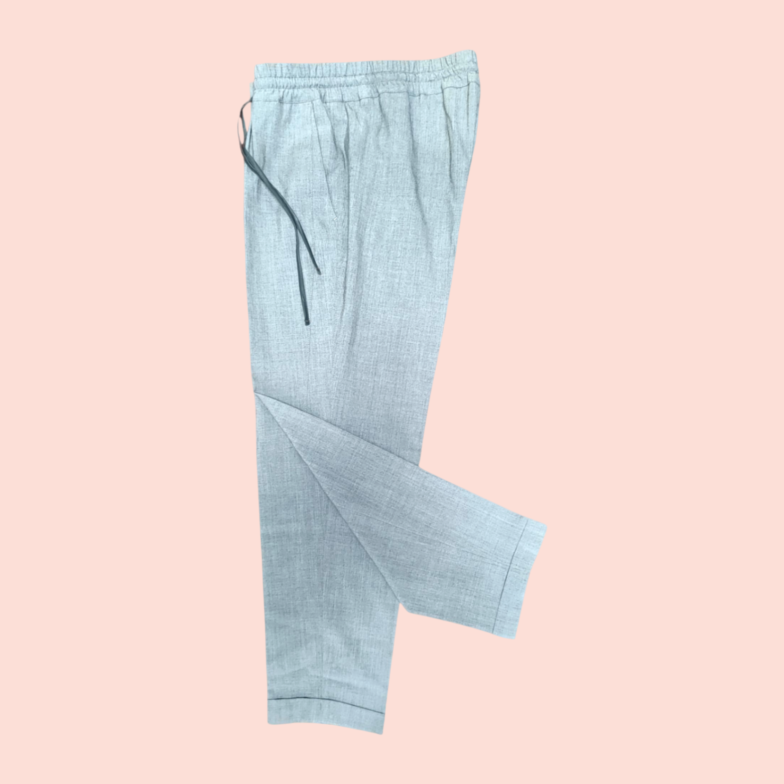 Opus Stoffhose M Grau mit elastischem Bund