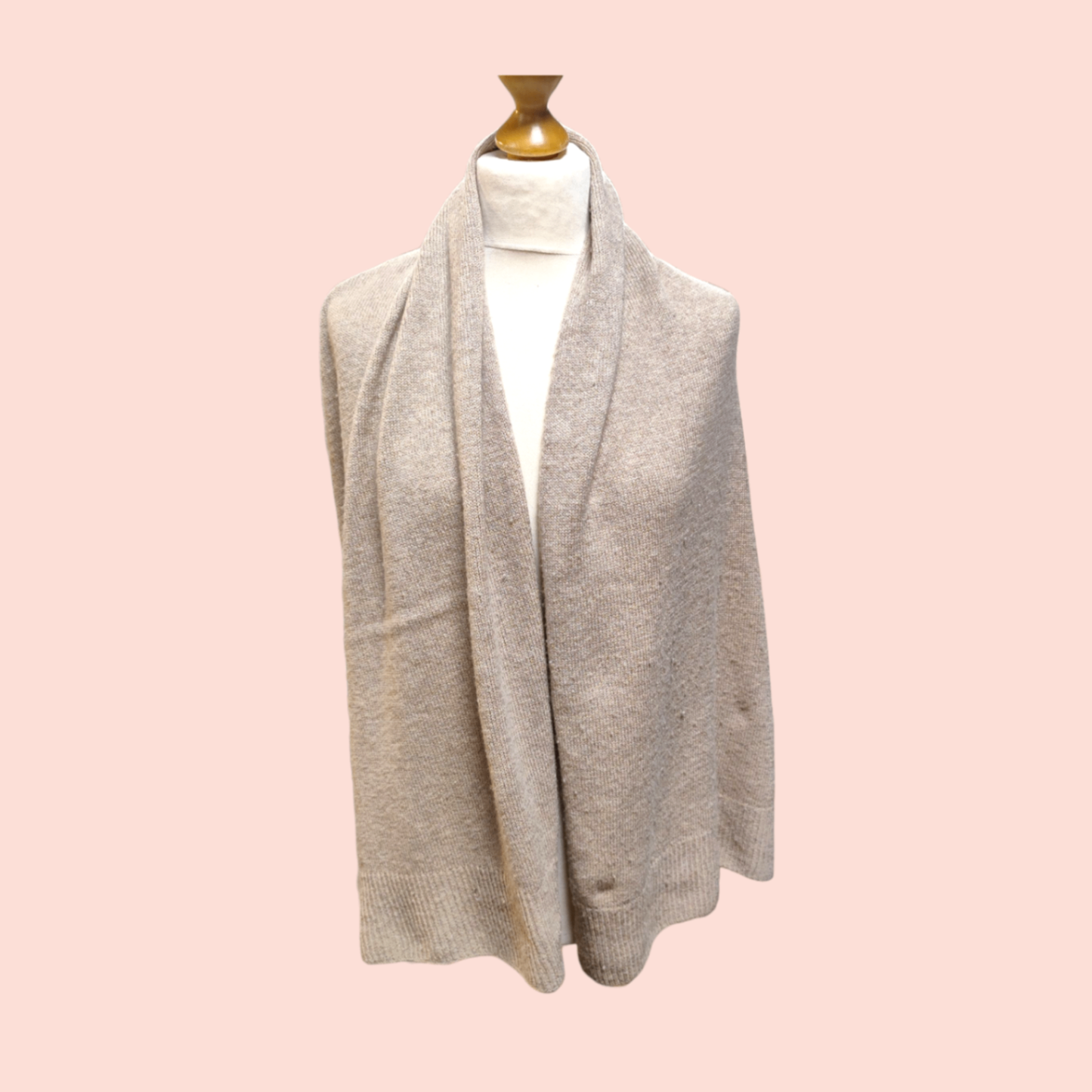 H&M Poncho One Size Beige