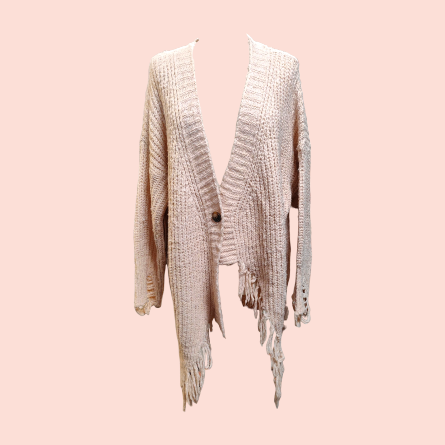 Soventus Fashion Cardigan One Size Rosa