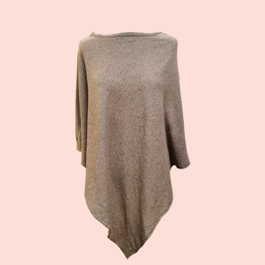 Tif Tiffy Poncho One Size Braun