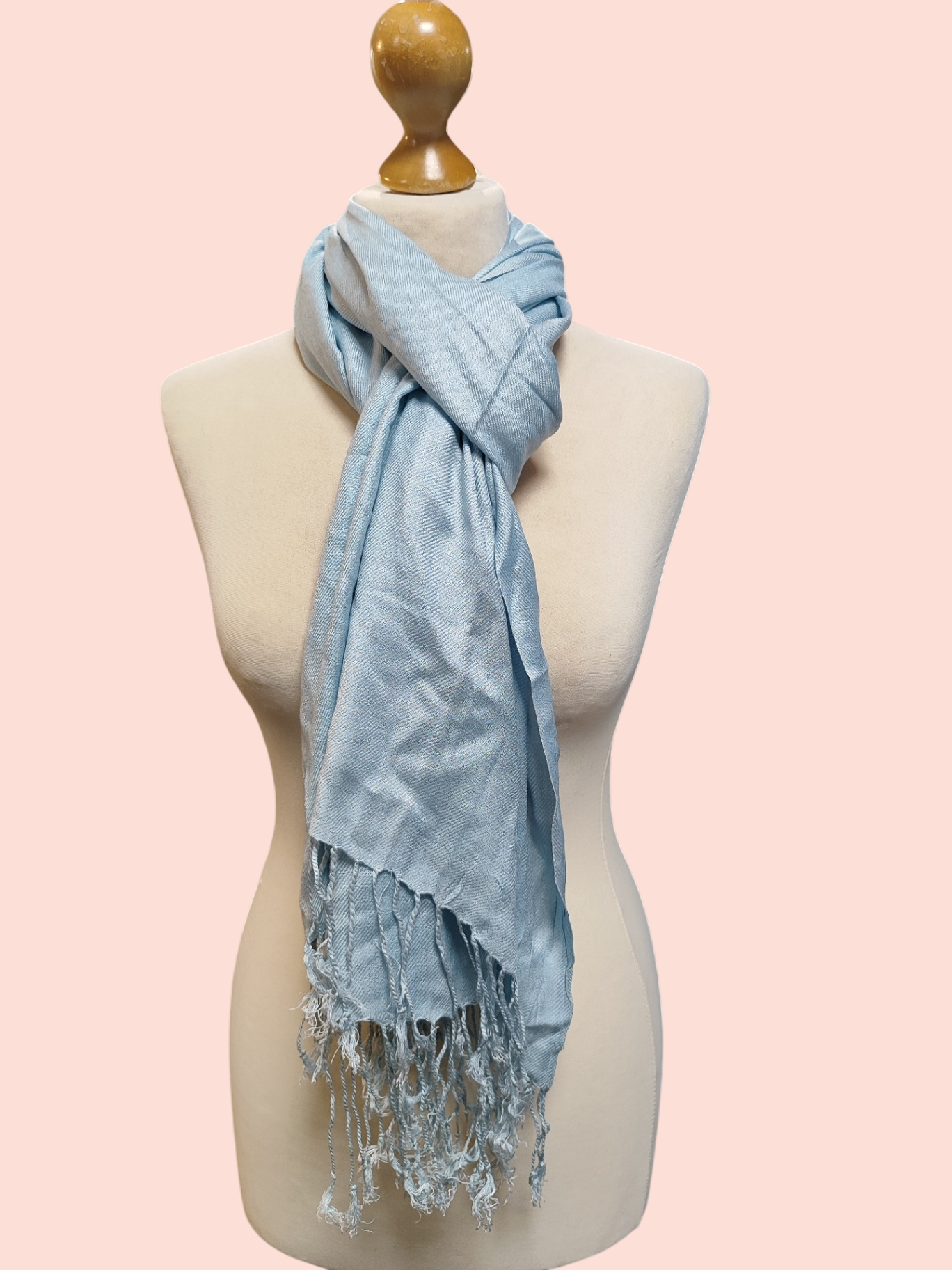 Schal Hellblau