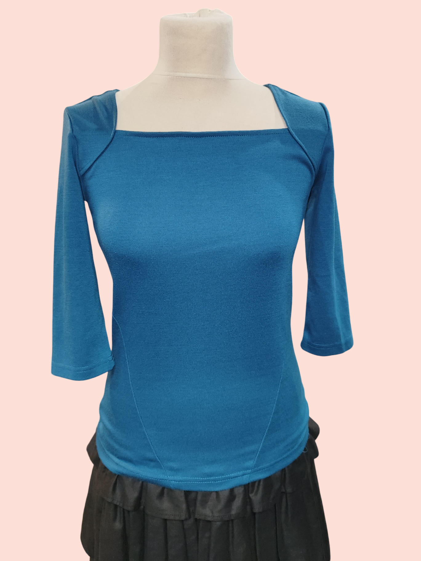 Vila Langarmshirt XS Blau