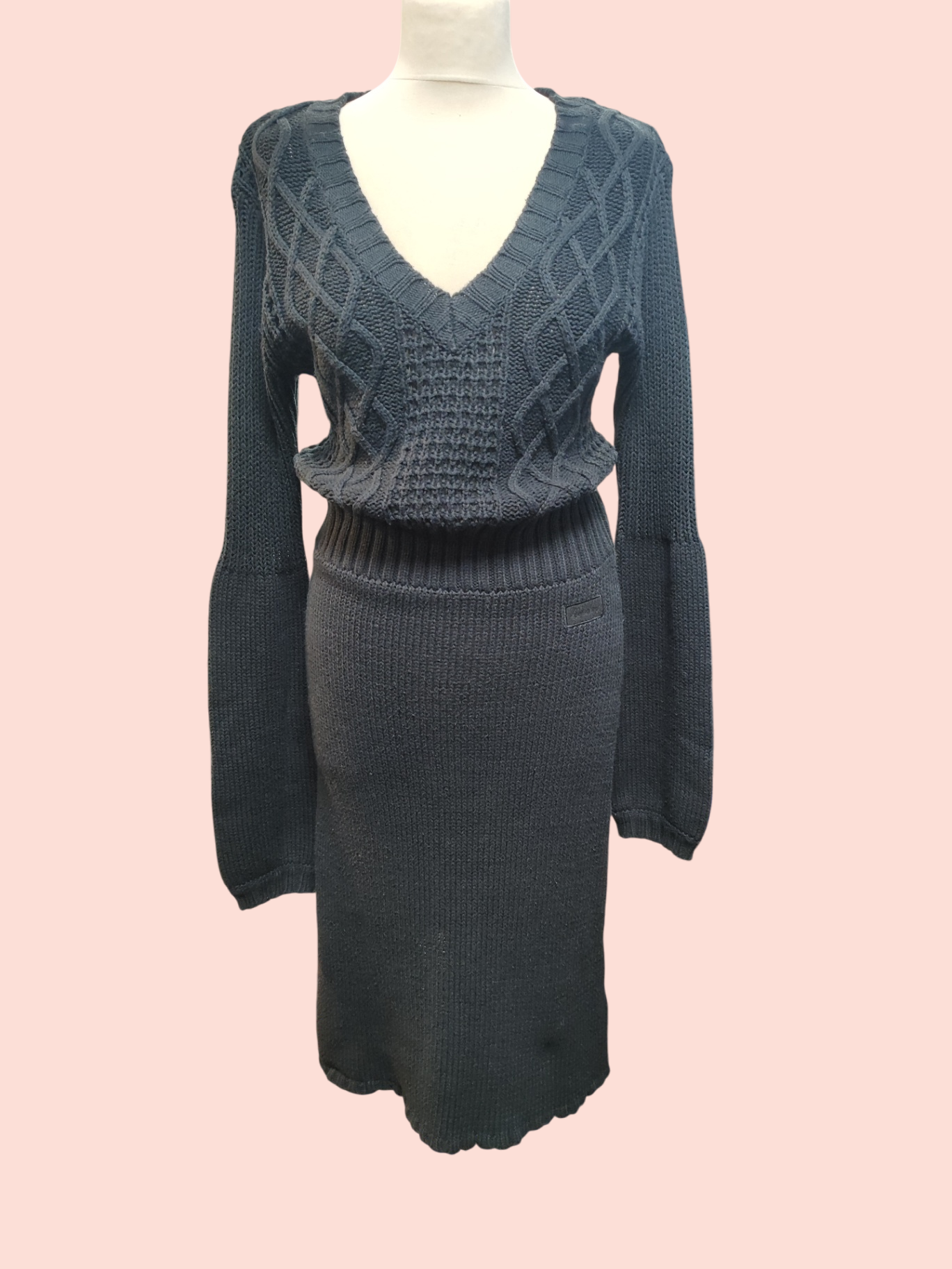 hookahey Kleid L Schwarz