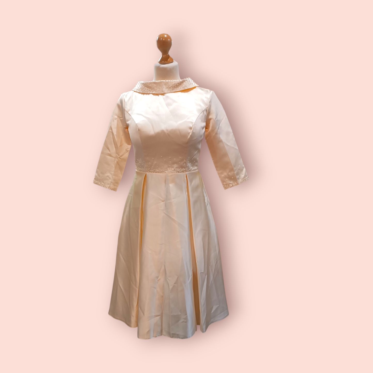 Lan Ting Bride Kleid M/L Beige/Creme