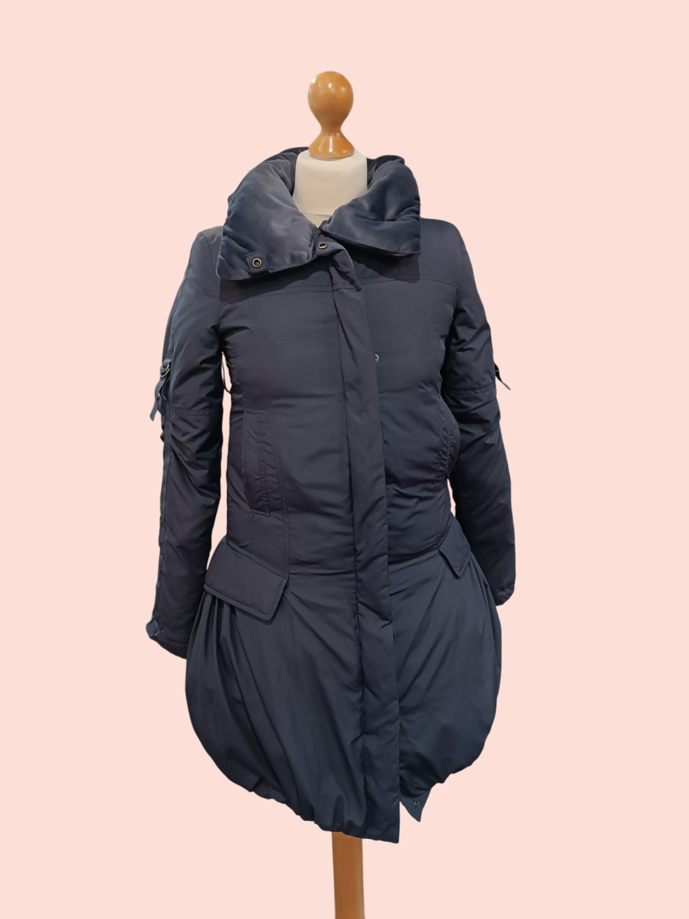 Sisley Winterjacke XXL Dunkelviolett