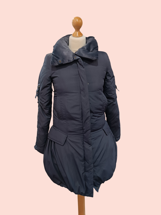 Sisley Winterjacke XXL Dunkelviolett