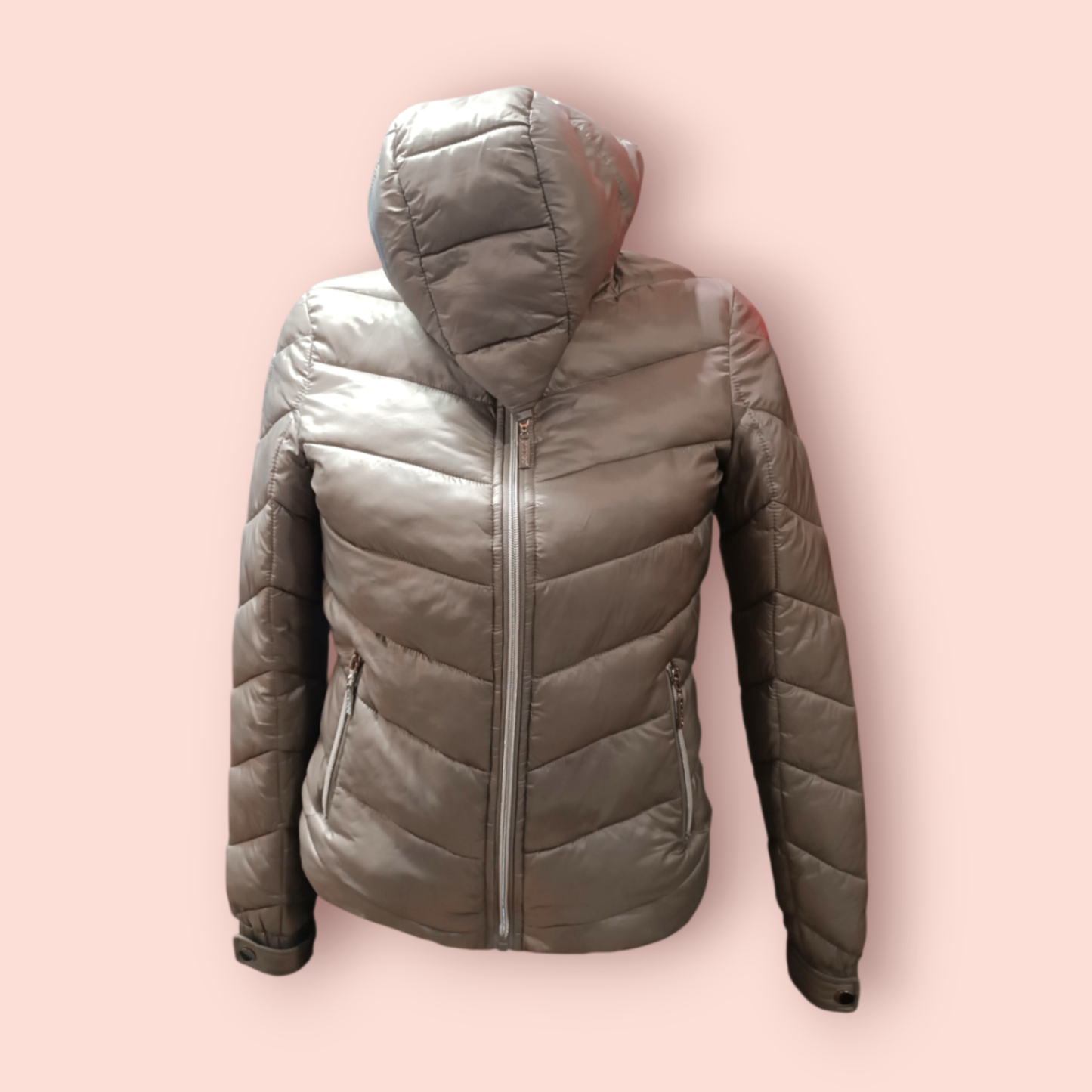 St. Diego Kapuzenjacke S Grau/Silber