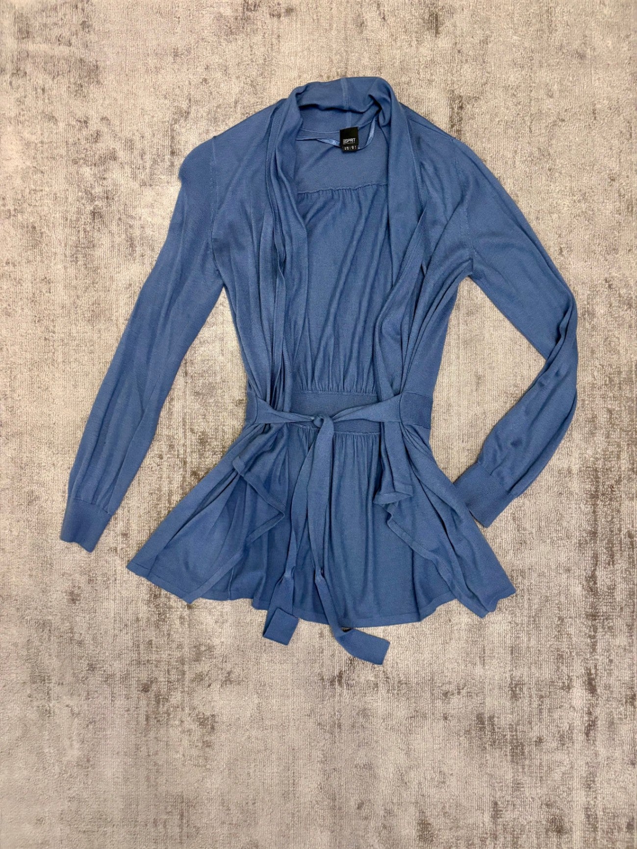 Esprit Collection Weste M Blau mit Kaschmir