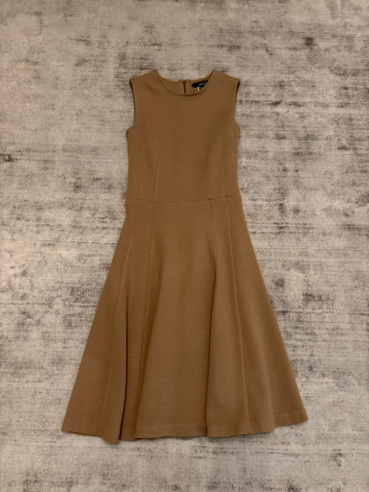 Mango Suit Wollkleid S Braun