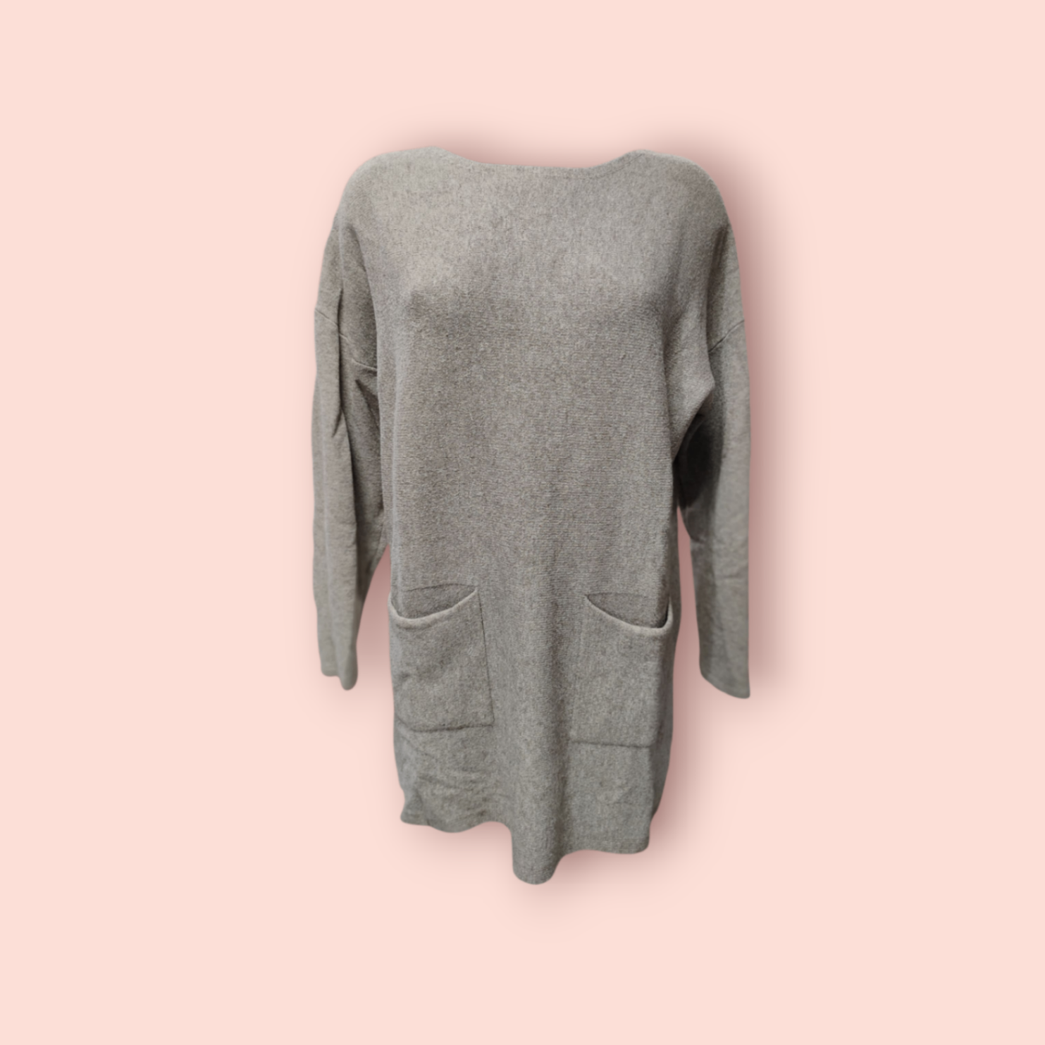 Pullover Grau/Beige