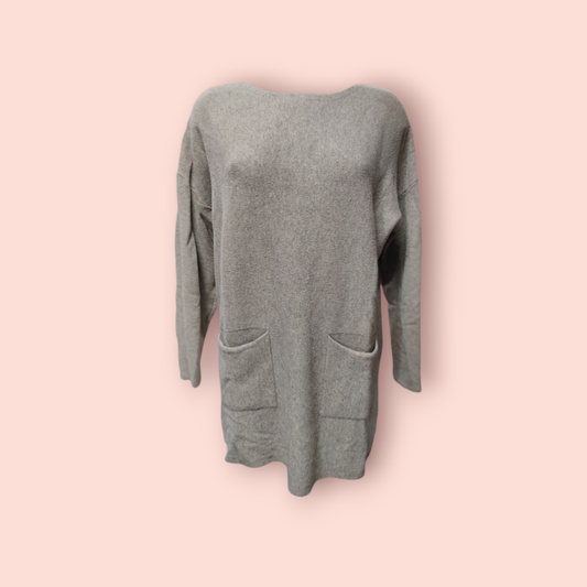 Pullover Grau/Beige