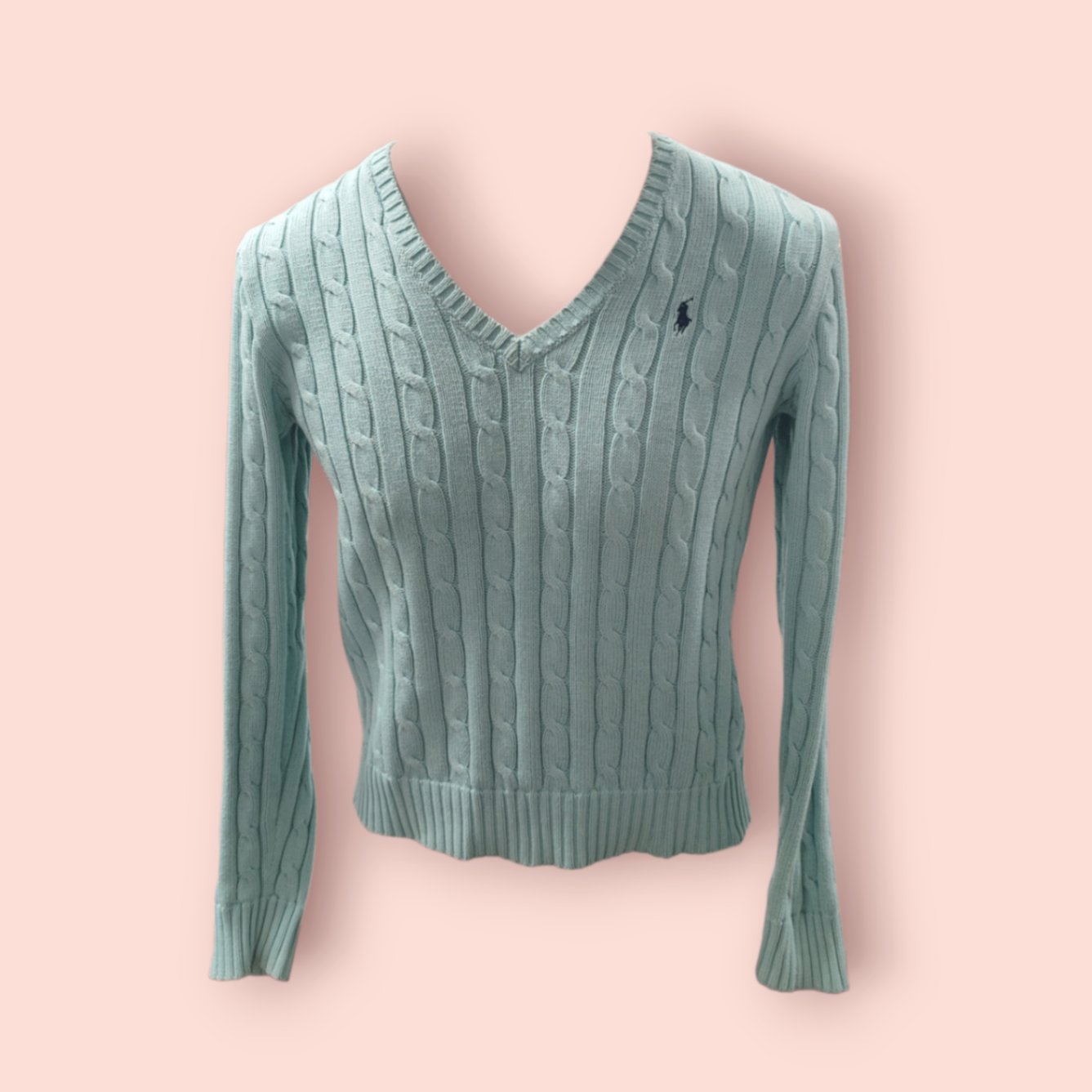 Polo Ralph Lauren Pullover M Mintblau