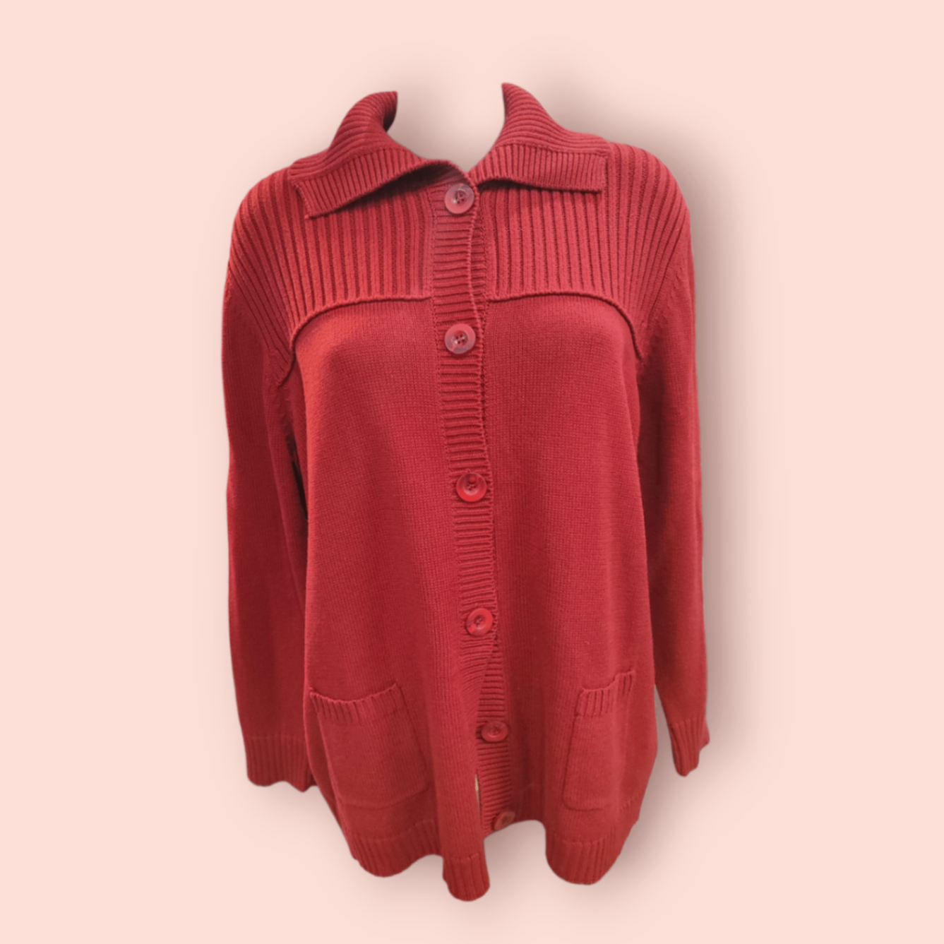 Bexleys Strickjacke XXL Rot