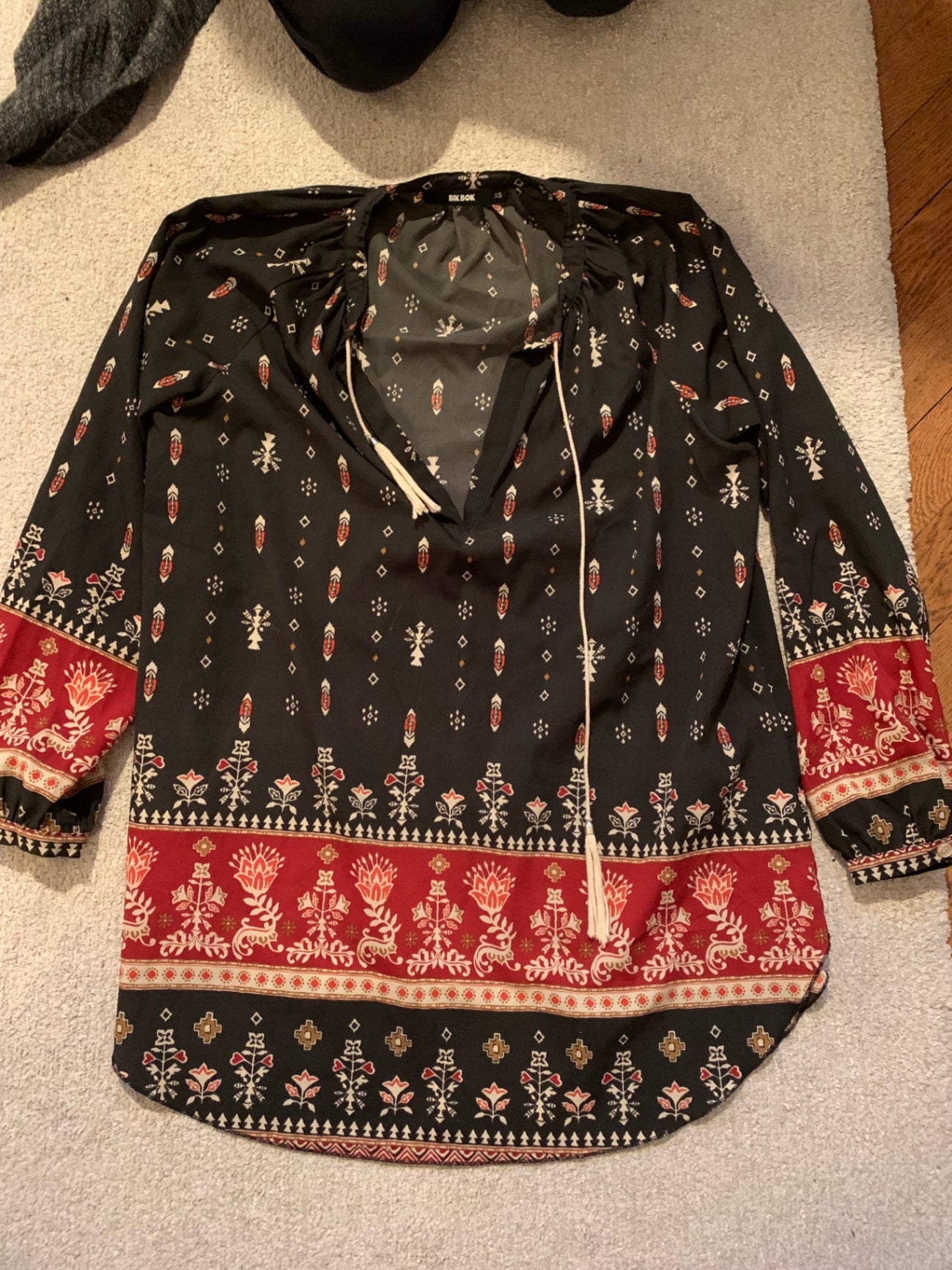 Ruth u Circle Bluse 40 Mehrfarbig (mit Blumenmuster)