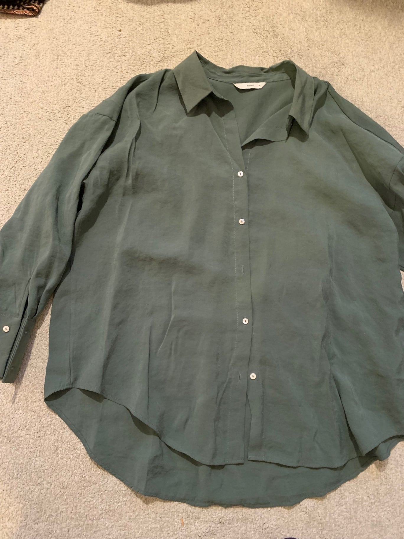 Pigalle Hemd M Dunkelgrün
