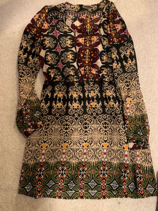 Hemdblusenkleid 40 Mehrfarbig