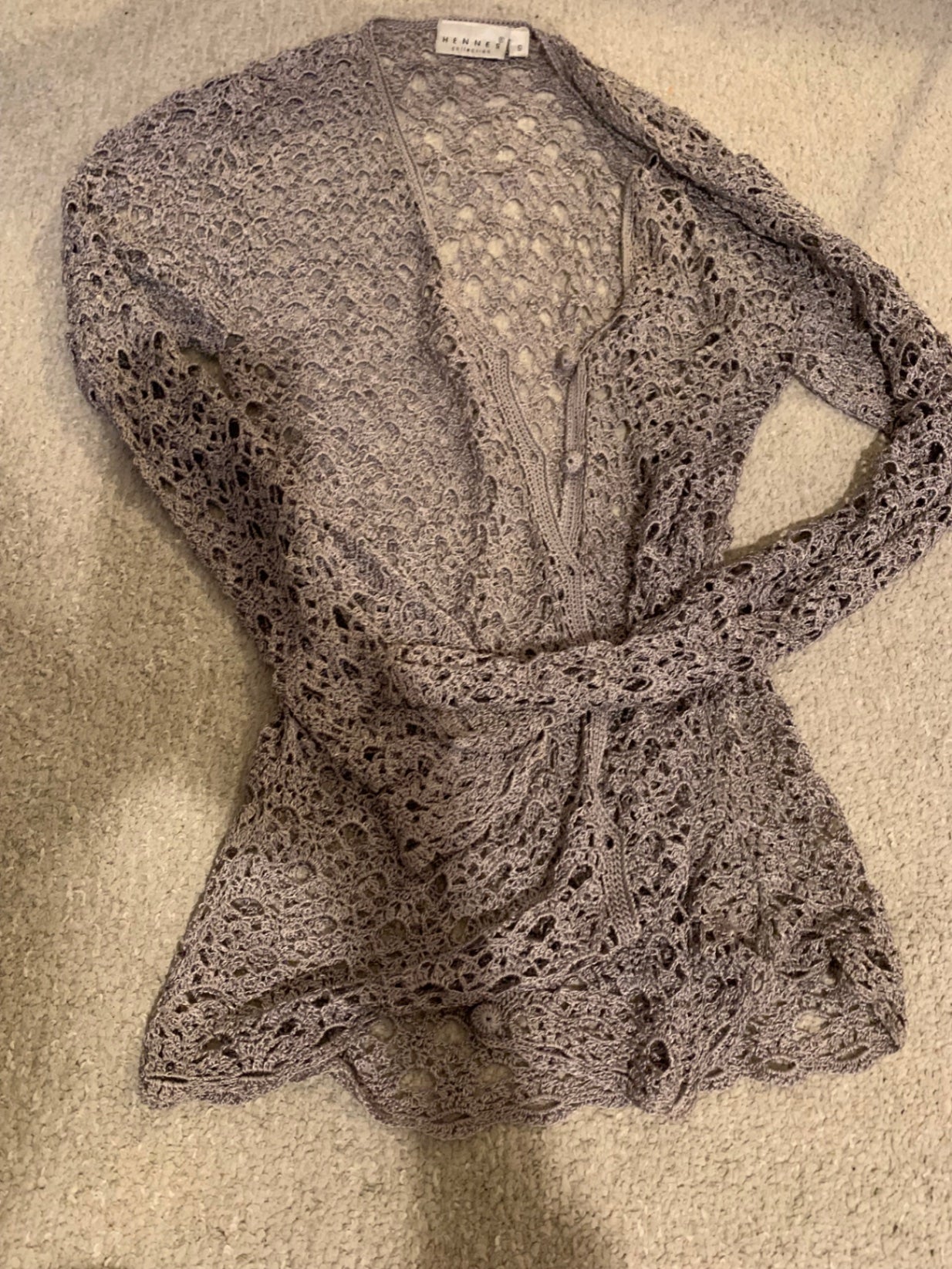 HENNE Jacke S Silber