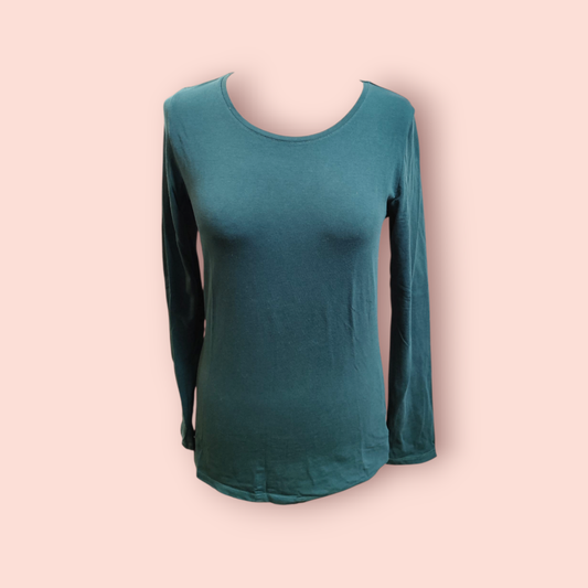 S. Oliver Langarmshirt M Grün