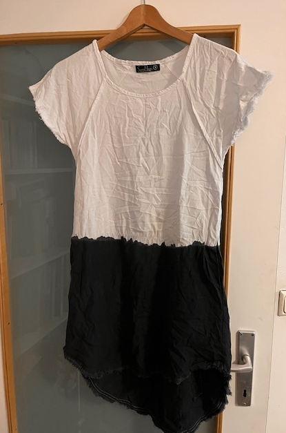 Suen Noaj Kleid S Weiß und Schwarz