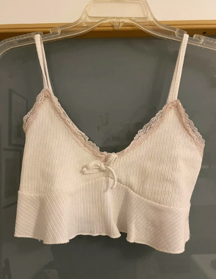 Shein Trägertop S Weiß