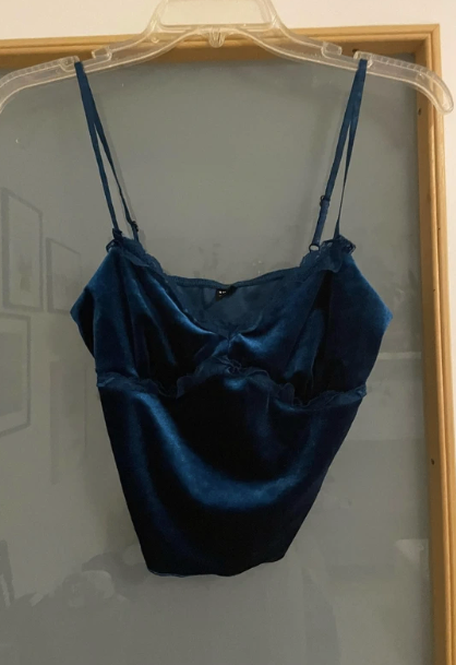 Shein Top 36 Dunkelblau