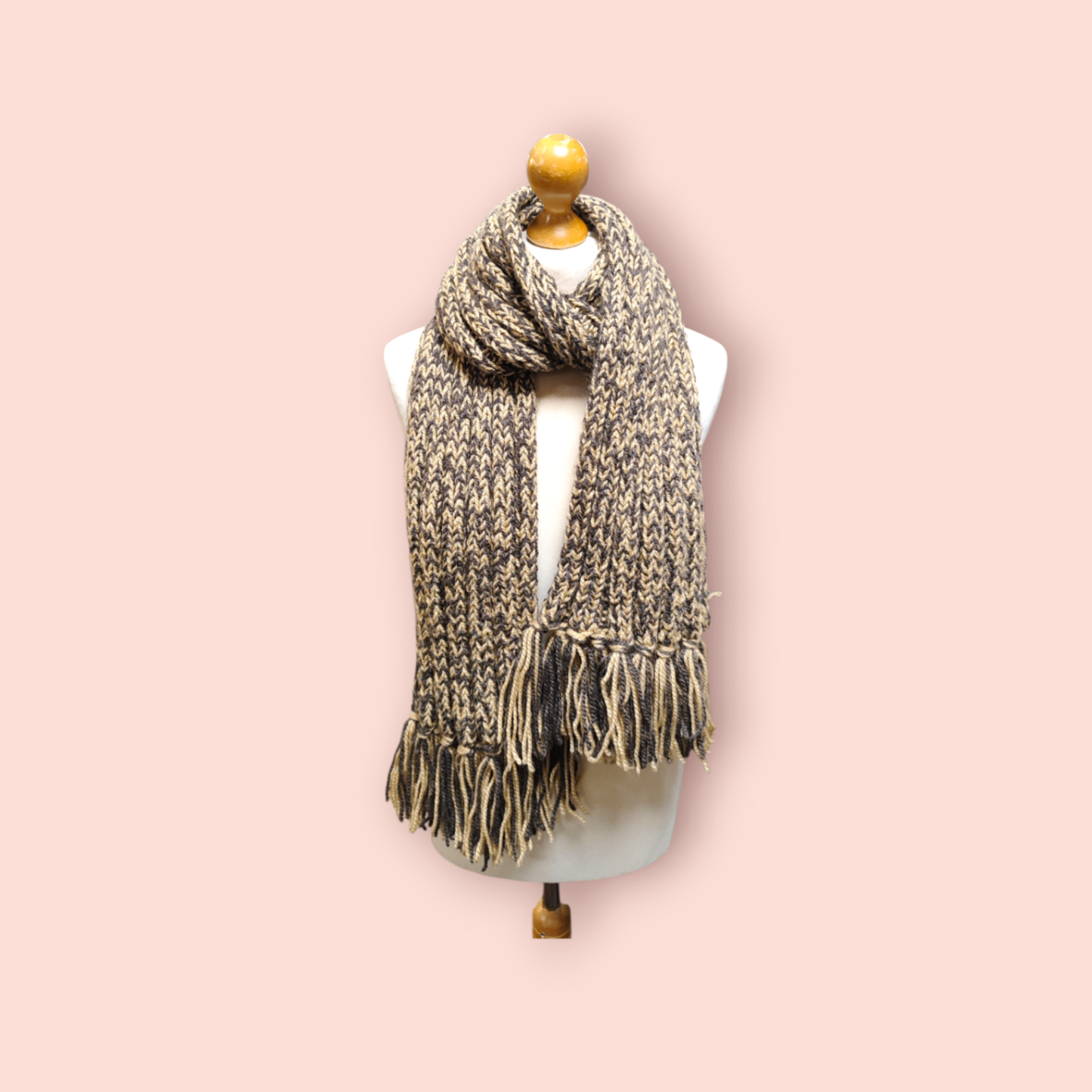 Schal Handmade Brauntöne