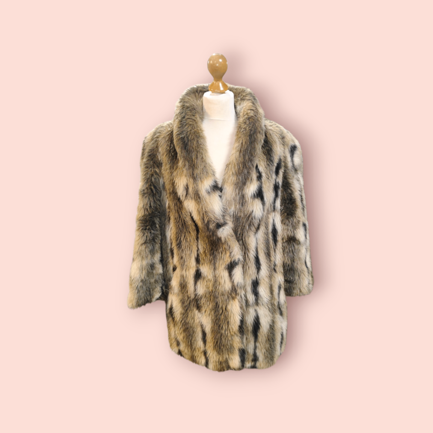 Creation Florina Mantel S Mehrfarbig (braun, schwarz, beige)