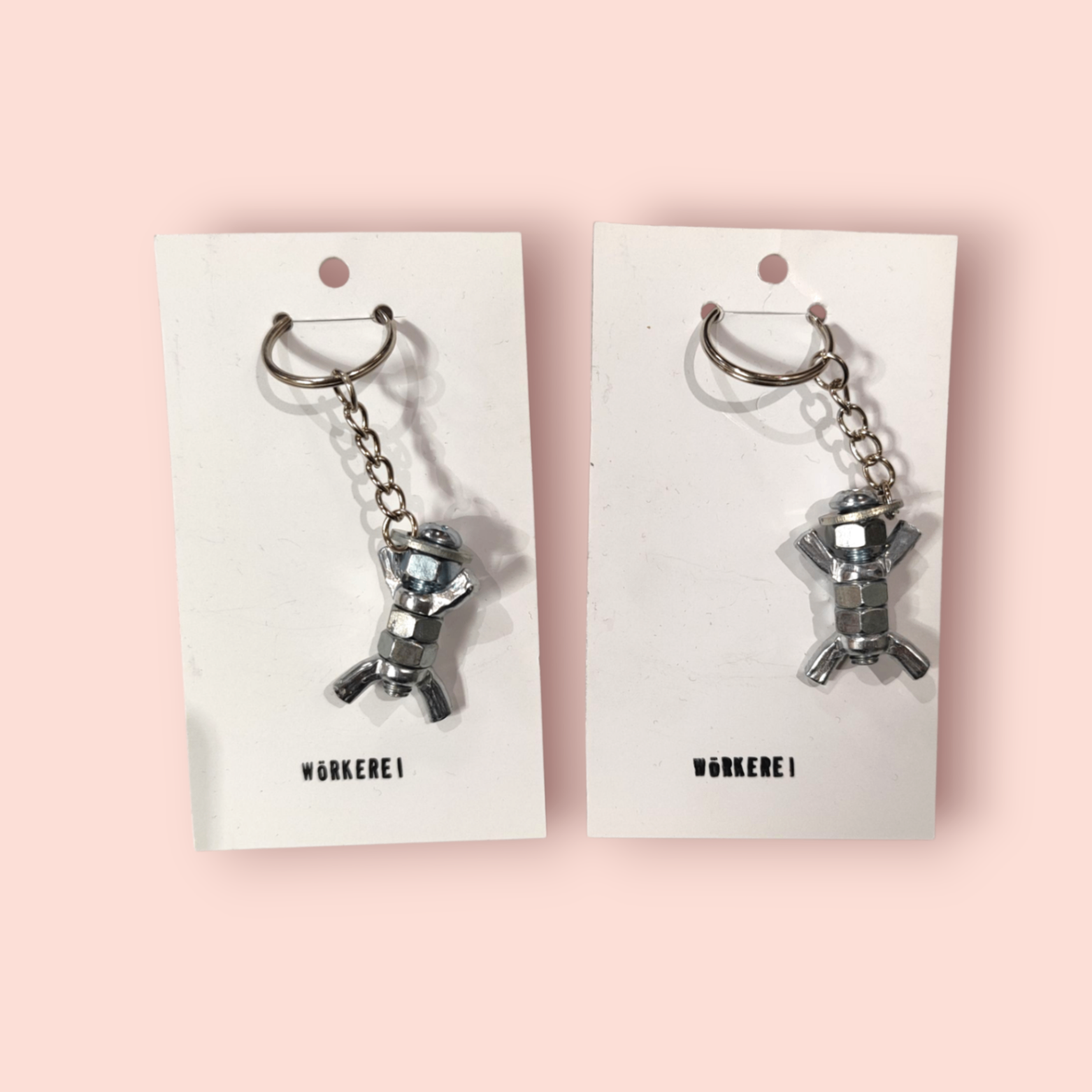 Wörkerei Schlüsselanhänger Silber