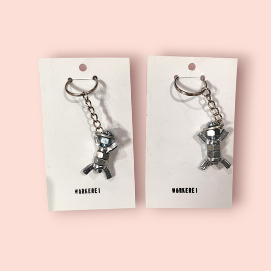 Wörkerei Schlüsselanhänger Silber