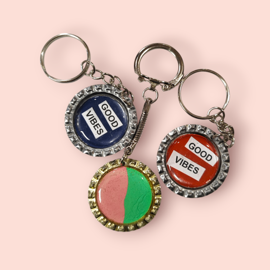 Wörkerei Schlüsselanhänger Bunt