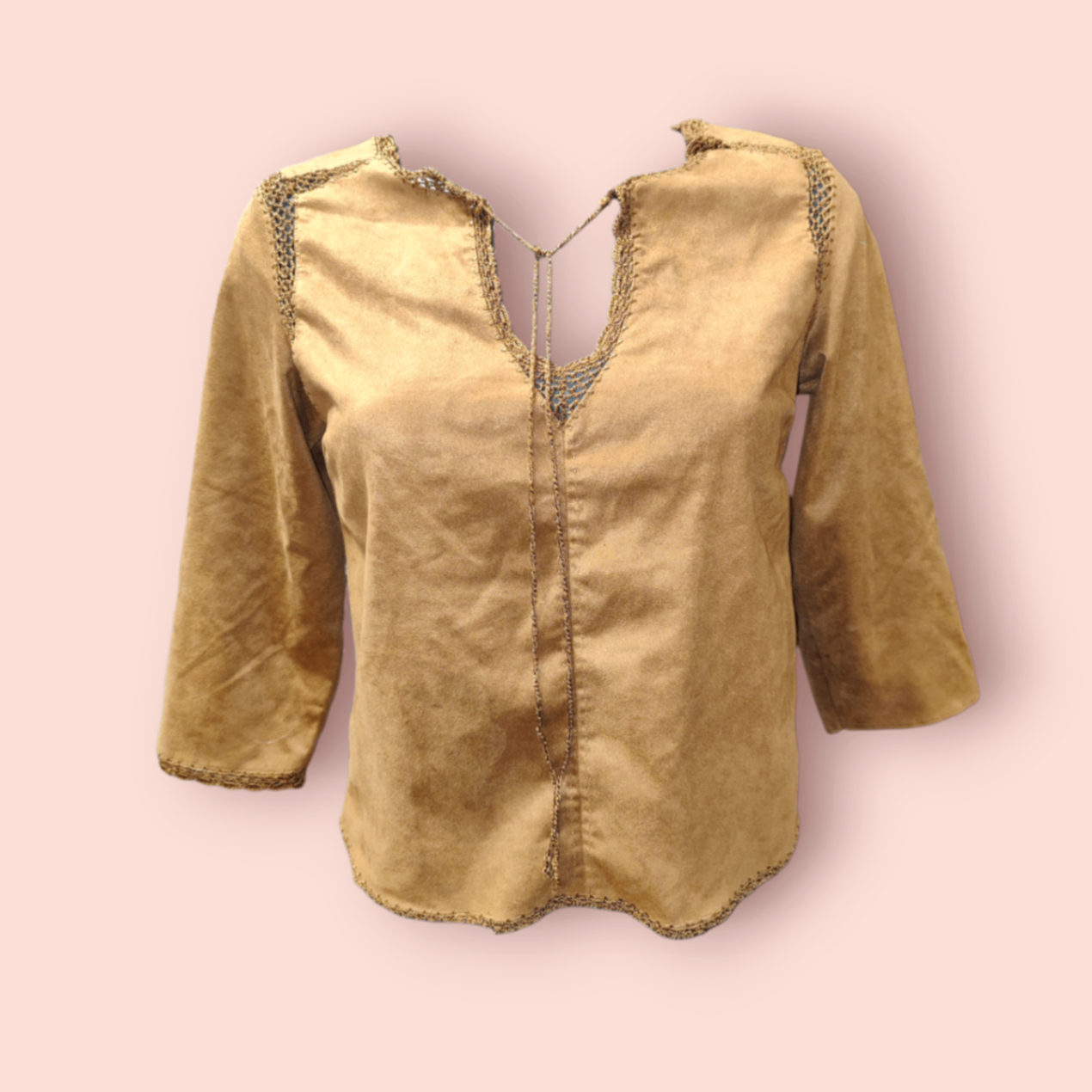 Casablanca Bluse XS Braun