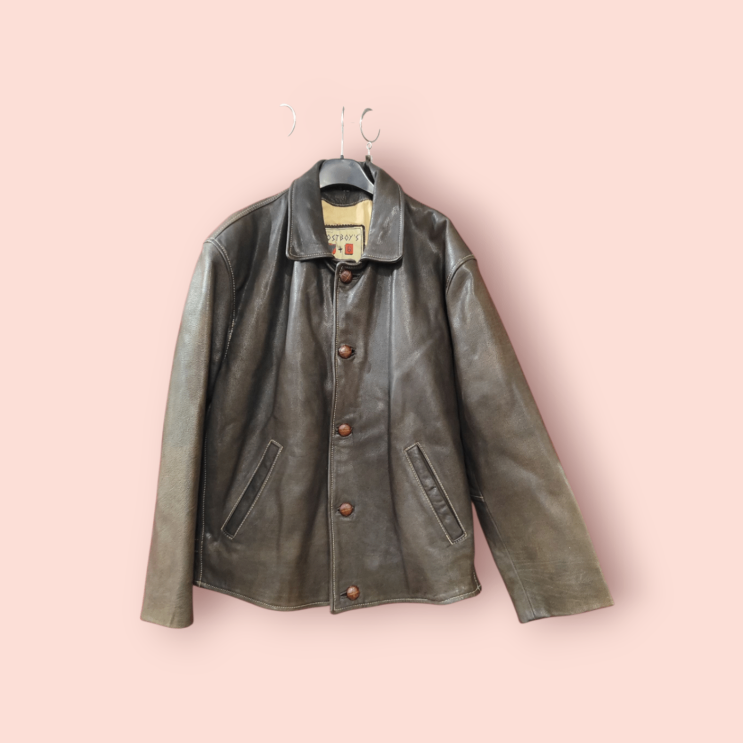 Lost Boy's Jacke L Dunkelbraun