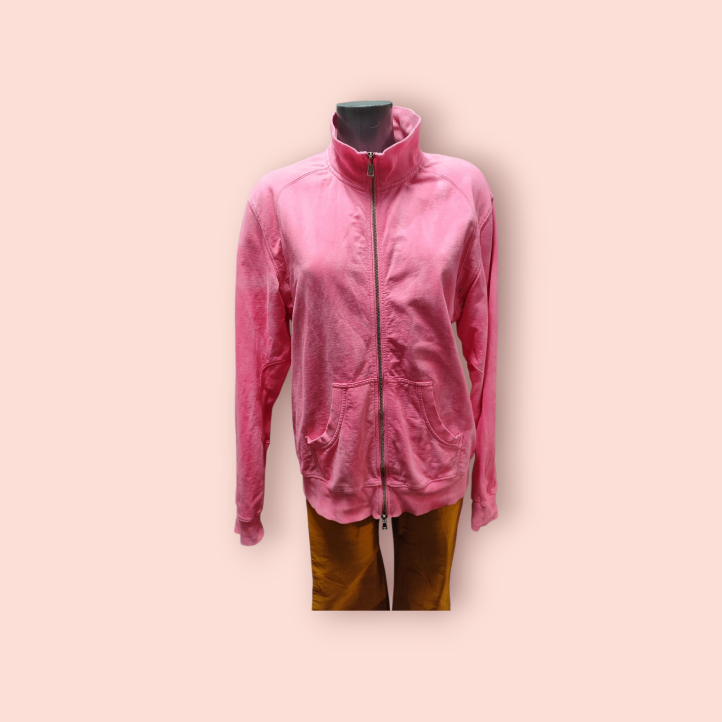JC Studio Kapuzenjacke M/L Pink washed out