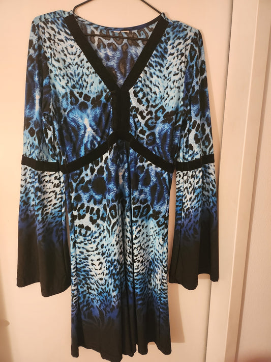 Leokleid M Blau, Schwarz