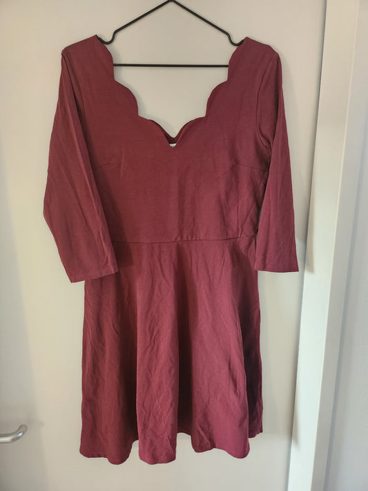OBJECT Kleid M Bordeaux