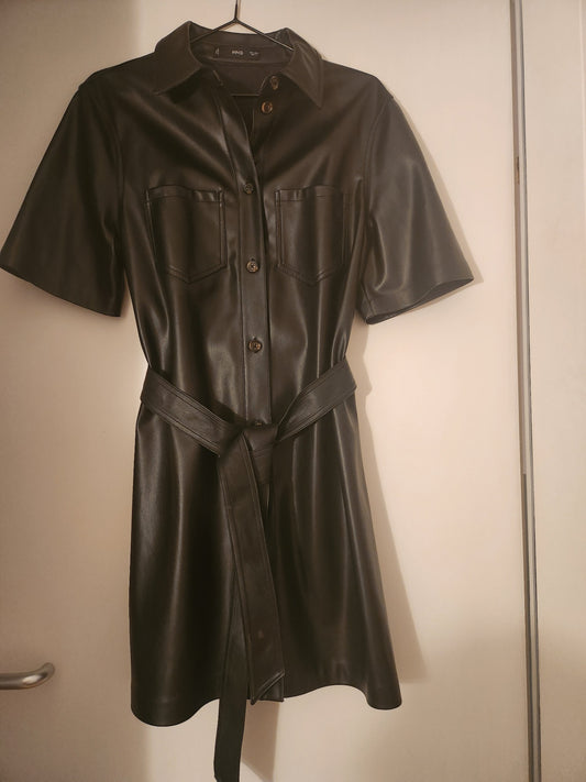 MNG Kleid L Schwarz