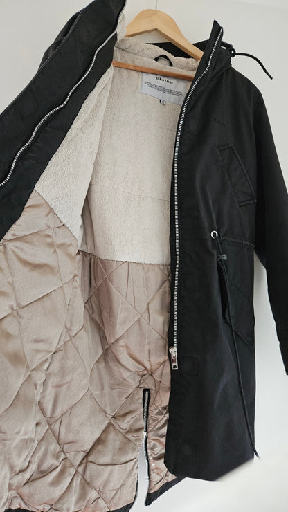 Elvine Wintermantel S Schwarz