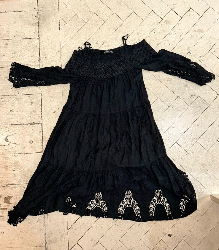 Hallhuber Kleid 36 Schwarz