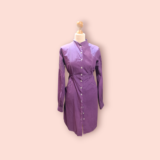 hoss Intropia Blusenkleid M Lila